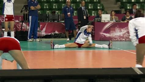 cameltoe ballet|Stretching by a gorgeous Russian volleyball player  .